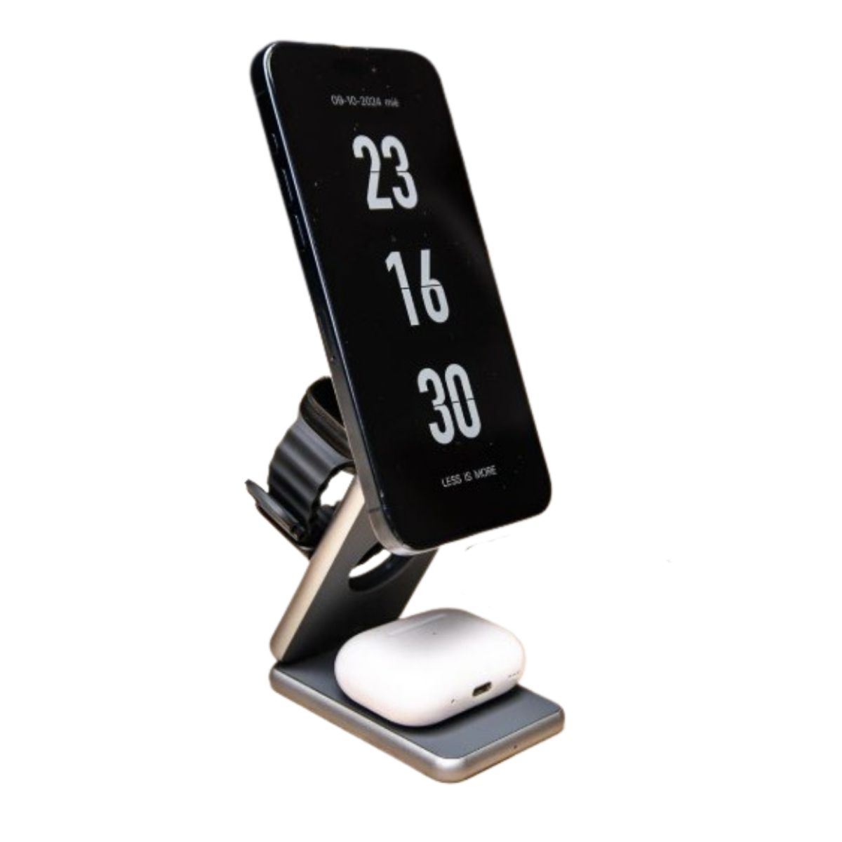 REMAX - Estación De Carga Rapida 3 En 1 Protravel iPhone Magsafe