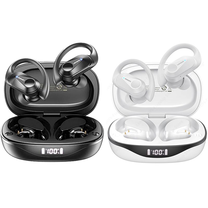 LENOVO - Set de 2 Audífonos Lenovo LP75 - Negro Y Blanco