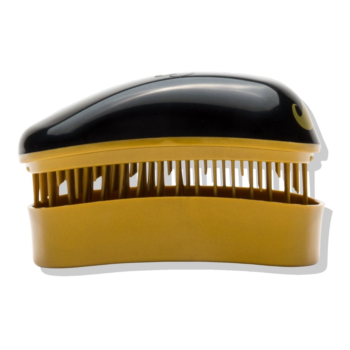 DESSATA - Cepillo Desenredante Mini Barber Negro Oro Dessata