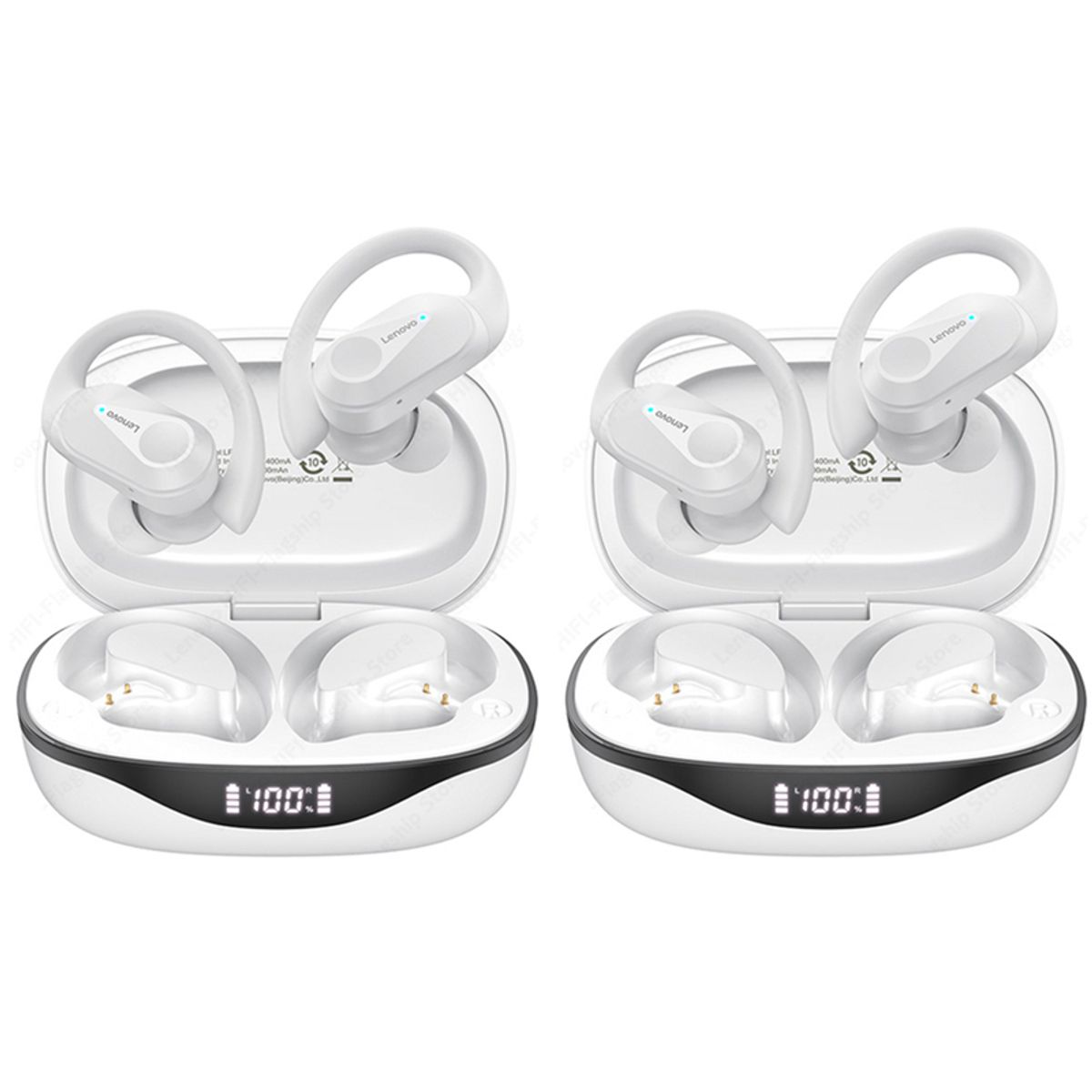 LENOVO - Set de 2 Audífonos Lenovo LP75 -  Blanco