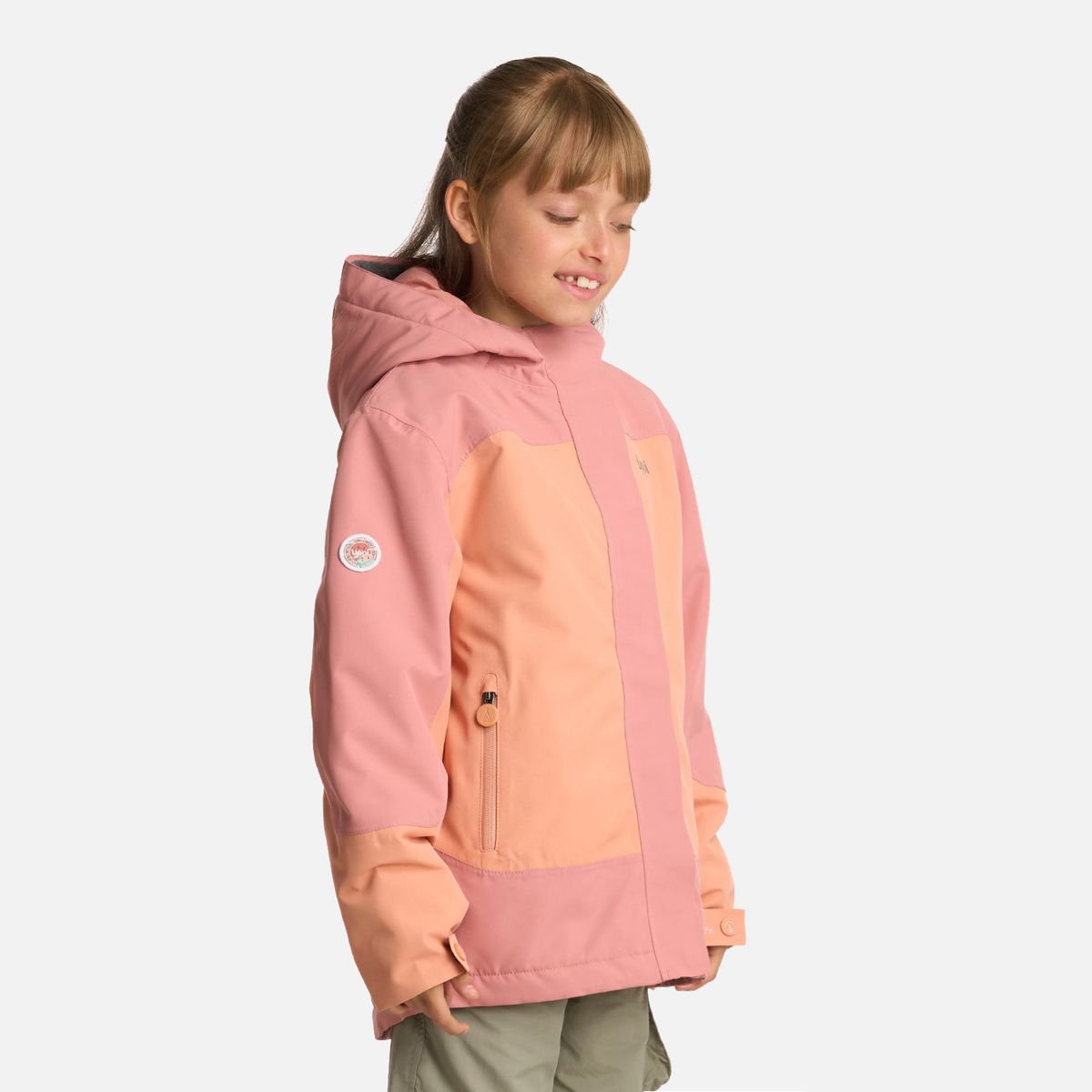 LIPPI - Chaqueta Niña Andes B-dry Hoody Jacket Rosa Lippi