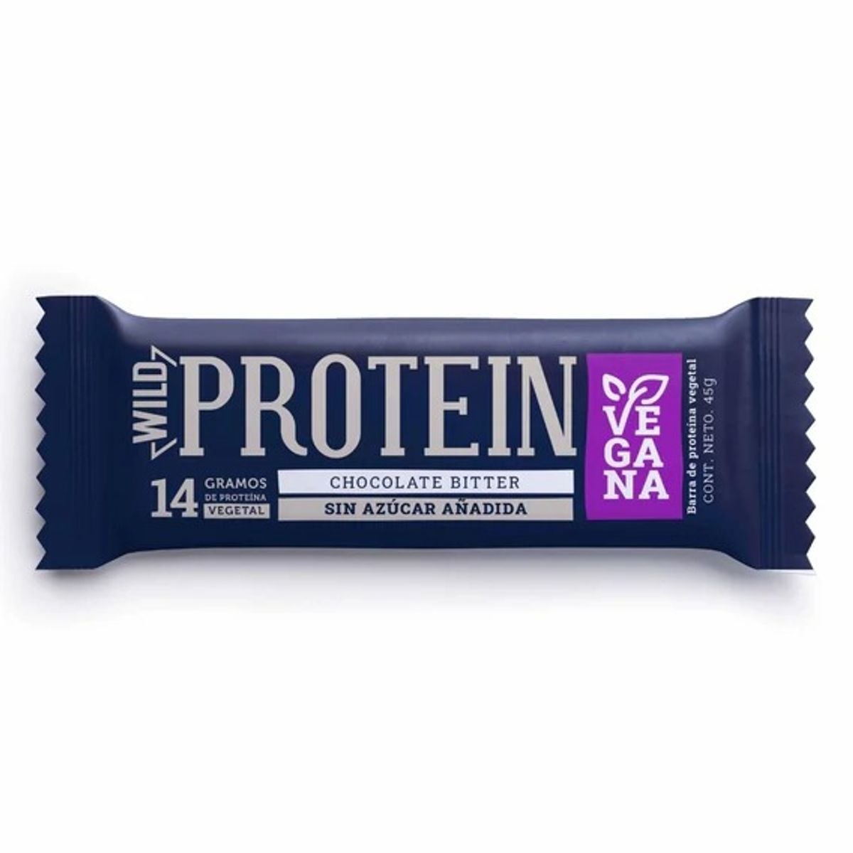 GENERICO - Wild Protein Vegana Chocolate Bitter 16 unidades