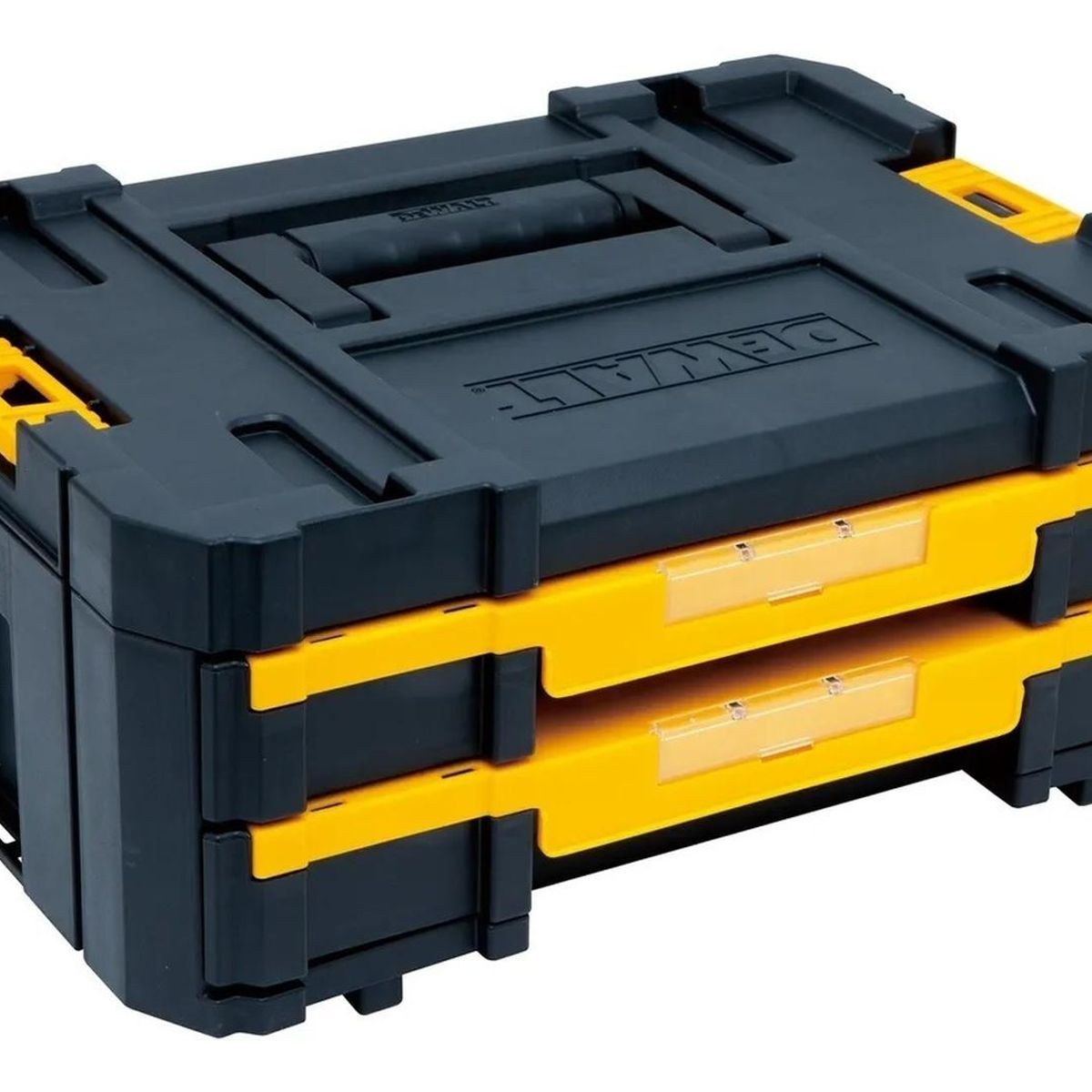 DEWALT - Caja Con Doble organizador 75kg Tstak Dewalt Dwst17804