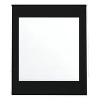 Cortina Roller Cierre De Terraza 100 x 250 Cm Negra