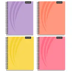 PROARTE - Cuaderno Universitario Tapa Dura Pasteles100hj 7mm