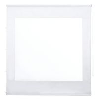 Cortina Roller Cierre De Terraza 100 x 250 Cm Blanca