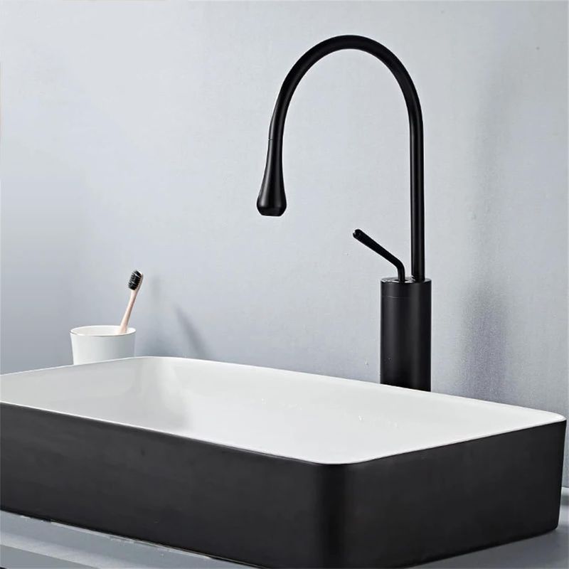 LONEASY - Monomando Mezclador Llave Fregadero Para Baño Lavabo Acabado