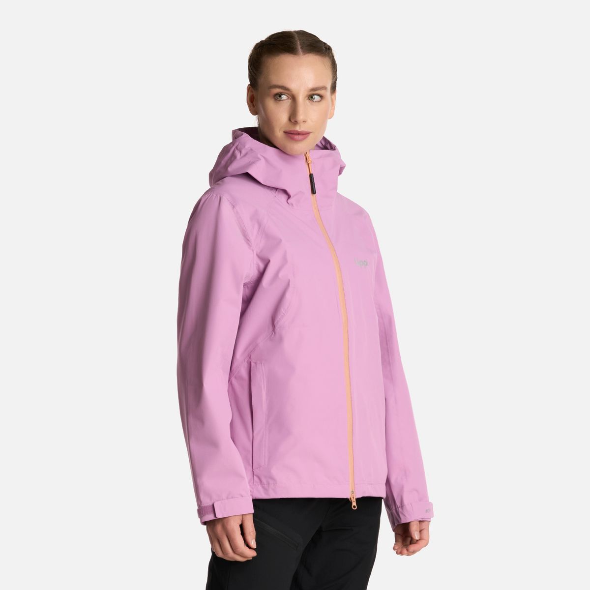 LIPPI - Chaqueta Mujer Shield B-Dry Hoody Jacket Rosa Fuerte Lippi