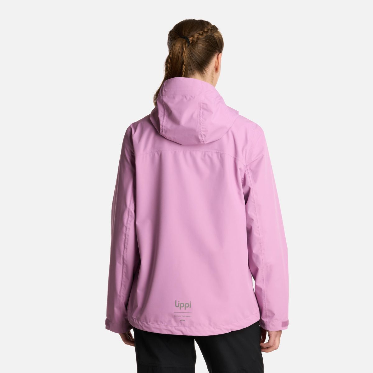 LIPPI - Chaqueta Mujer Shield B-Dry Hoody Jacket Rosa Fuerte Lippi