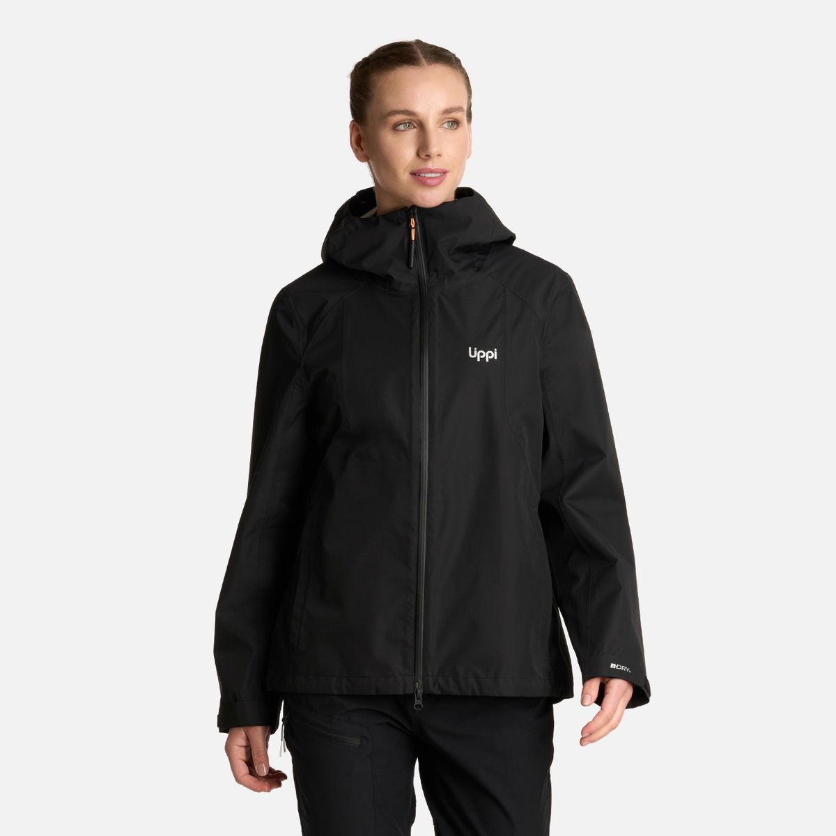 LIPPI - Chaqueta Mujer Shield B-Dry Hoody Jacket Negro Lippi
