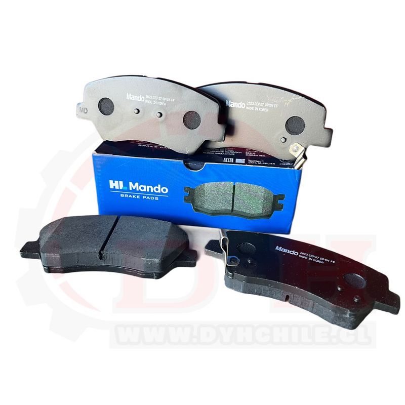 GENERICO - Juego Pastilla Delantera Compatible Kia Carens 2013-17 1r