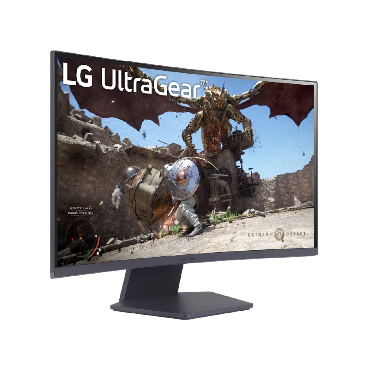 LG - Monitor Gamer LG UltraGear 27GS60QC-B, 27″ QHD Curvo 1000R, 180 Hz, VA