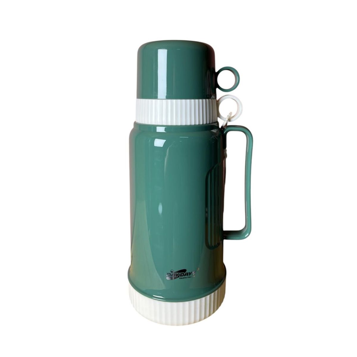Termo Grande 1 Litro 2 Tazas Agua Caliente Fría Café Té, marca GENERICO - Foto Principal