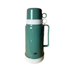 GENERICO - Termo Grande 1 Litro 2 Tazas Agua Caliente Fría Café Té