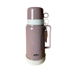 GENERICO - Termo Grande 1 Litro 2 Tazas Agua Caliente Fría Café Té