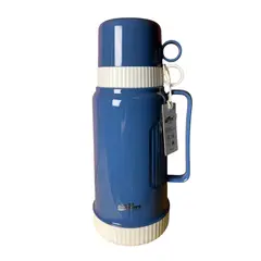 GENERICO - Termo Grande 1 Litro 2 Tazas Agua Caliente Fría Café Té