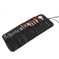 GENERICO - Set 24 Brochas De Maquillaje + Estuche Ricco