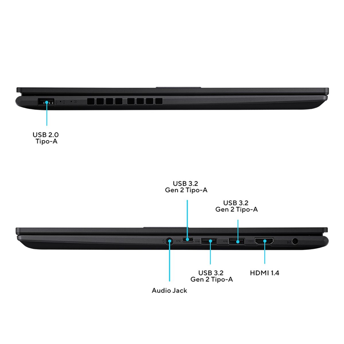 ASUS - Notebook Asus Vivobook 16 Intel Core I7 12gb Ram 512gb Ssd