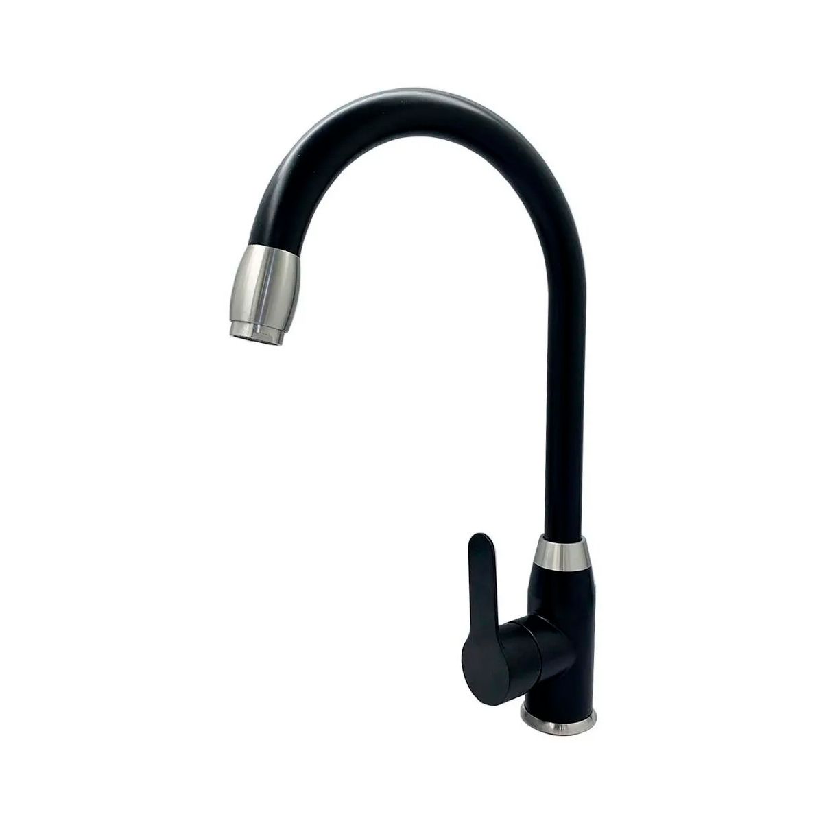 GENERICO - Llave Grifería Lavaplatos Monomando Cuello Cisne Elegante Tap21