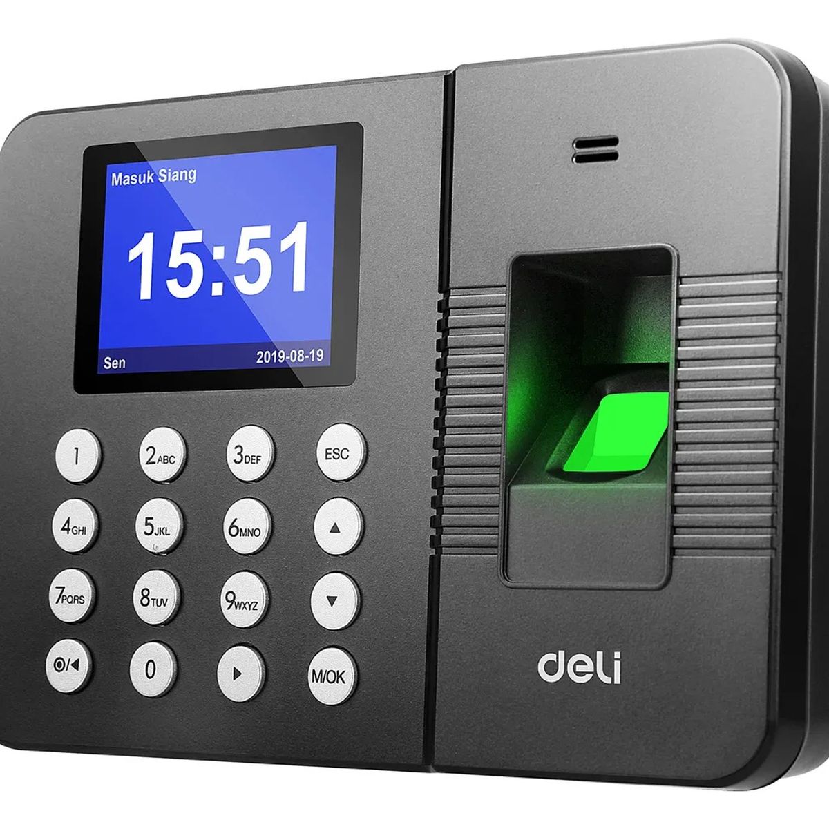 GENERICO - Máquina De Asistencia Huella Dactilar Capacidad 1000