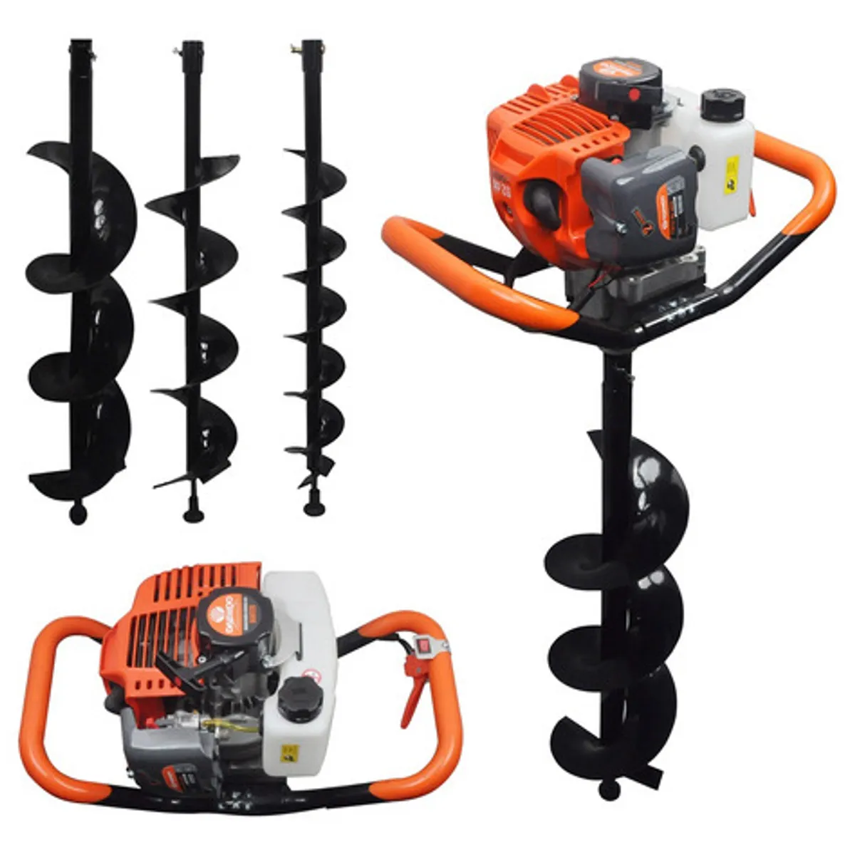 DAEWOO - Ahoyador Barreno Gasolina Daewoo Daea520 52cc 165kw + 3 brocas