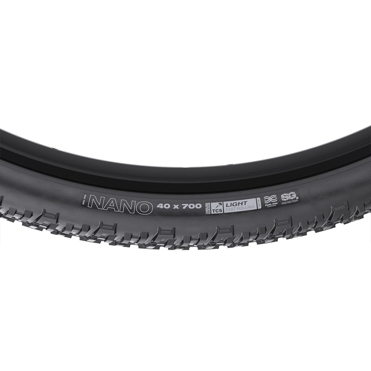 WTB - Neumático WTB Nano 700x40c 120TPI TSC Light Fast Negro