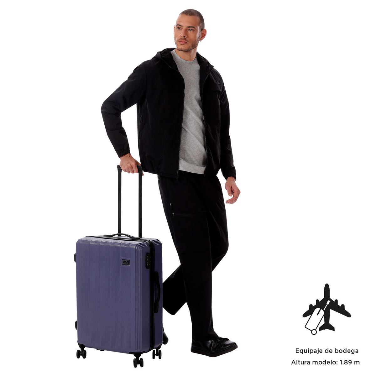 TOTTO - Maleta de Viaje Mediana 23 Kg 360 Sko Totto