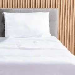 HEBRA - Sabanas 200H 15P Saten Blanco