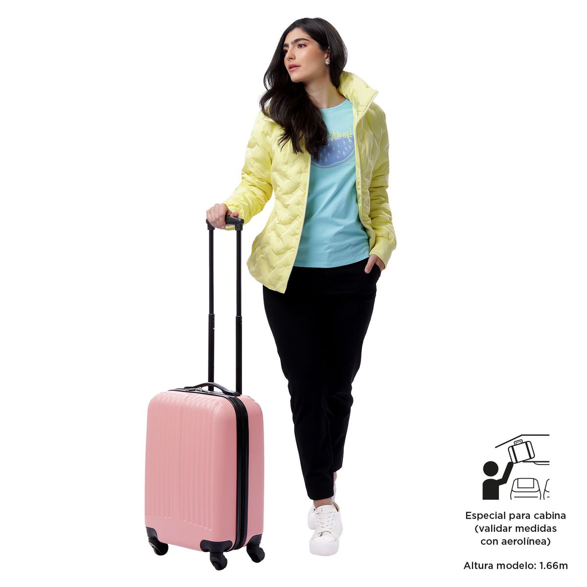 TOTTO - Maleta de Cabina Viaje Chica 360 Rocka de 10 kilos Totto