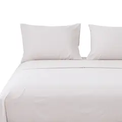 HEBRA - Sabanas 180H King Espiga Beige