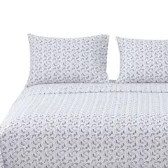 HEBRA - Sabanas 180H King Ramas Gris Oscuro