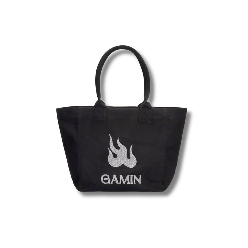 GAMIN - CANVAS GAMIN BAG BLACK