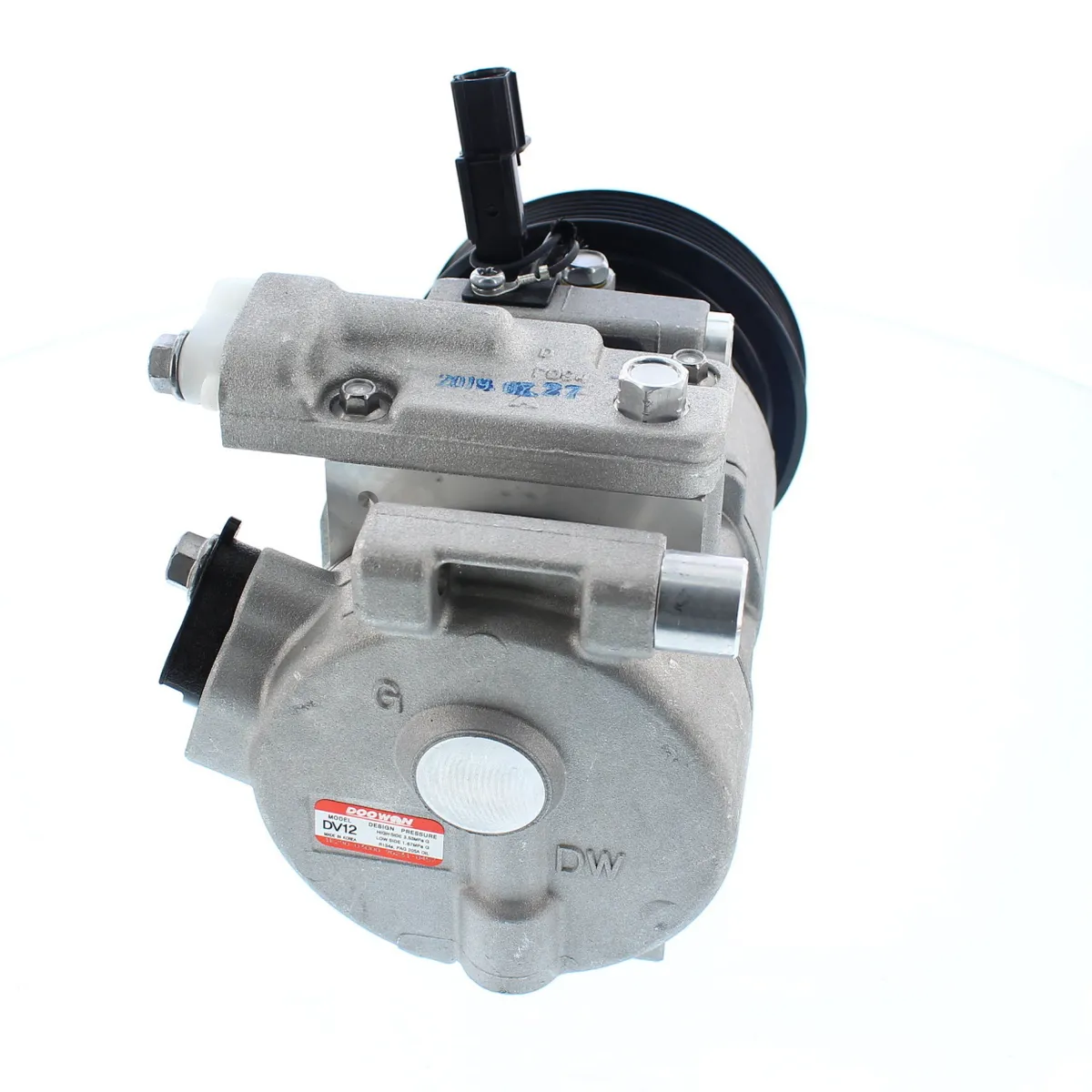 AMERICAN AIR - Compresor de AC DV12 6PK 12V 125MM ACCENTVELOSTER OE DOOWON