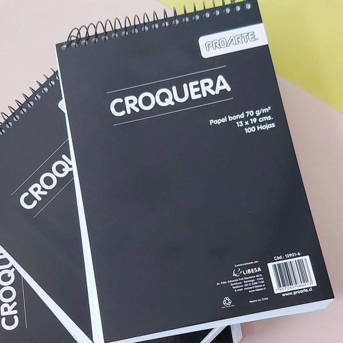 PROARTE - Croquera Proarte 13x19cm 100hjs