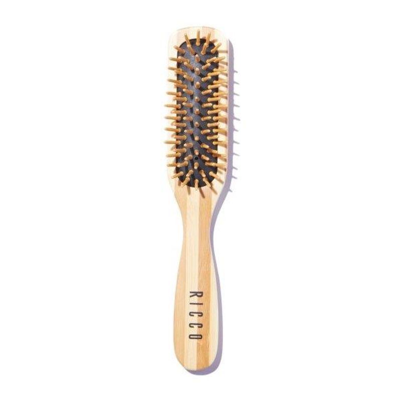 GENERICO - Cepillo Cabello Cerdas Bambú Slim Ricco