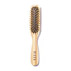GENERICO - Cepillo Cabello Cerdas Bambú Slim Ricco