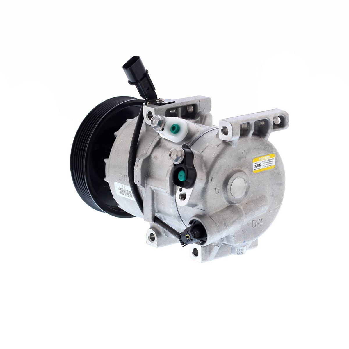 AMERICAN AIR - Compresor de AC DV12 6PK 12V 125MM ACCENT OE DOOWON