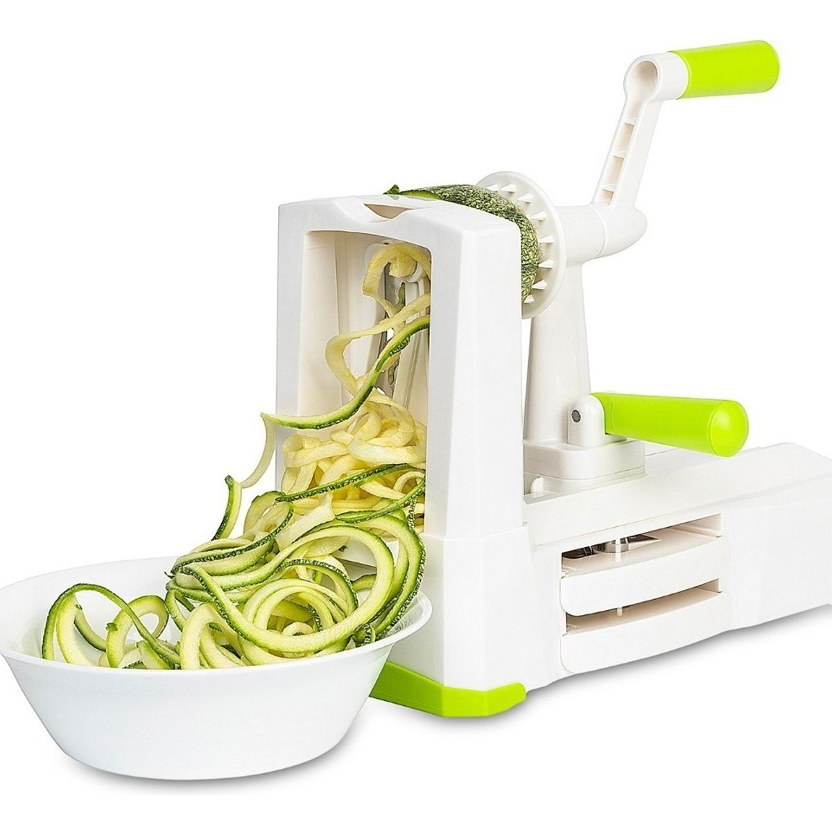 GENERICO - Spiralizer Rallador Verdura En Espiral Hiperware 5 Cuchillas