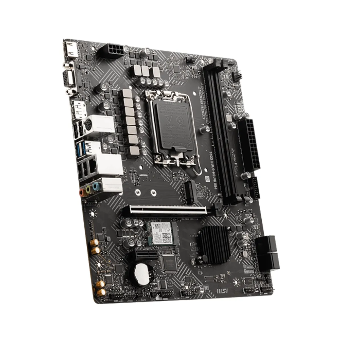 MSI - Placa Madre MSI PRO H610M-G WIFI LGA 1700 DDR5 mATX