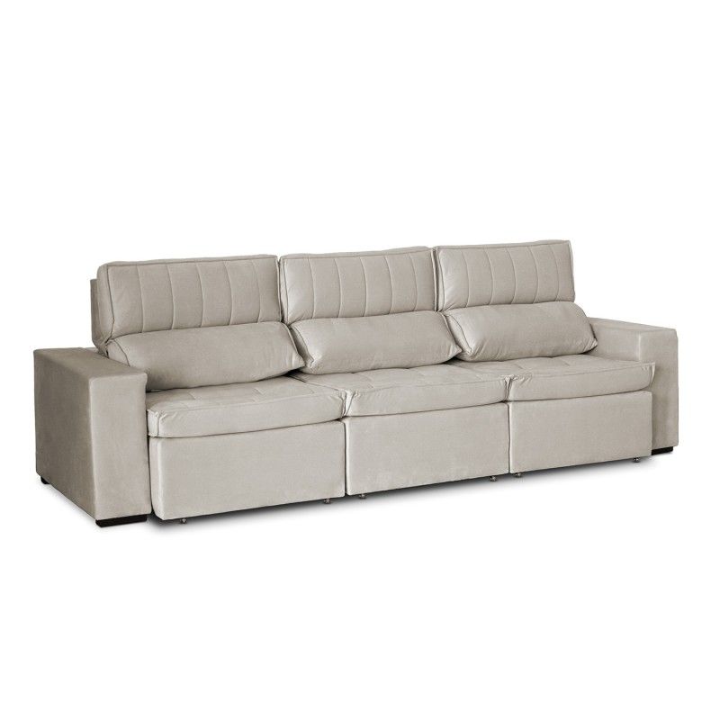 RE DECORA - Sofá 3 Cuerpos Toquio 254 cm Arena