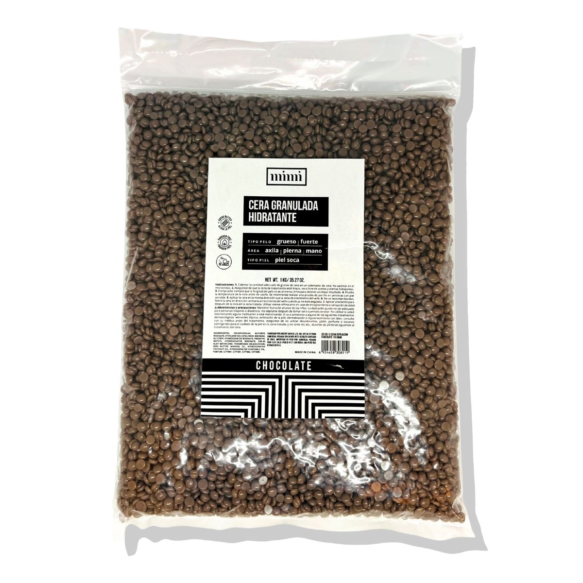 GENERICO - Cera Depilación Granulada Chocolate 1kg Mimi