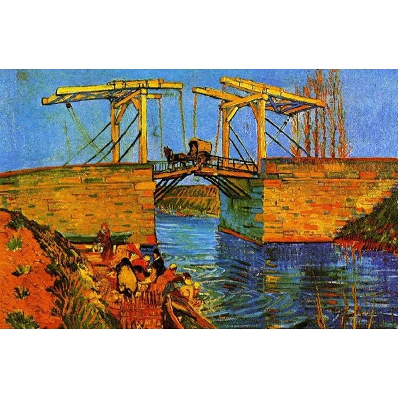 GENERICO - Puzzle con imagen de pintura de Vincent Van Gogh 1000 piezas