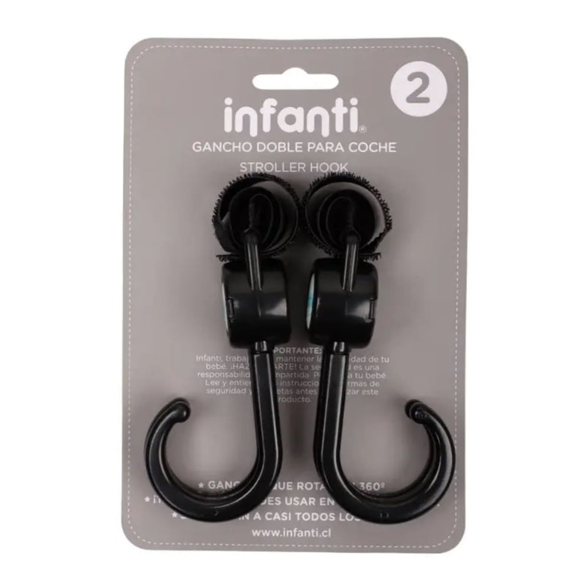 INFANTI - Ganchos para Coche INFANTI
