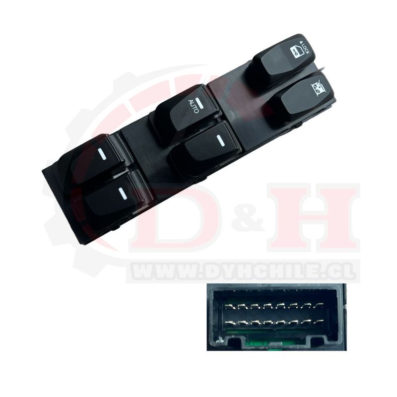 GENERICO - Botonera Principal Kia Sportage 2011-2015 3w