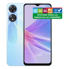 OPPO - A78 5g Dual Sim 128 Gb 4 Gb Ram Glowing Blue REACONDICIONADO