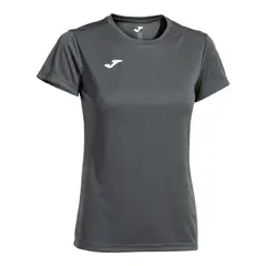 JOMA - Polera Entrenamiento Niña Combi Antracita Gris