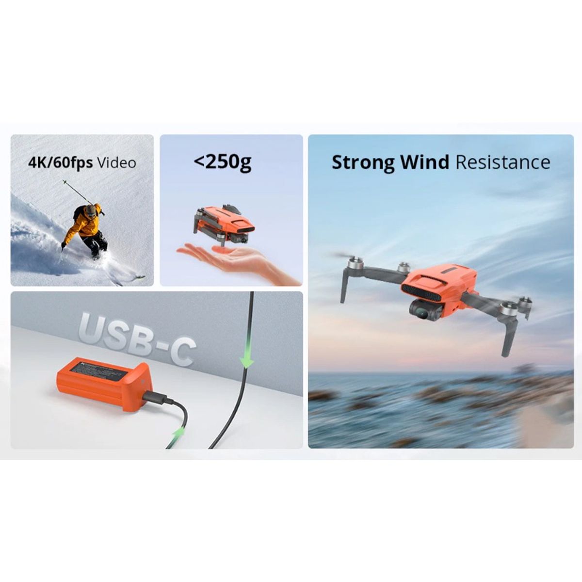 FIMI - FIMI Drone MINI 3 Combo 4K Open Box