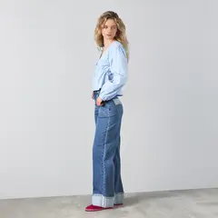 RAINDOOR - Pantalón Straight Slim Sun R Mujer
