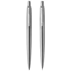 PARKER - Jotter Set Bolígrafo más Portaminas Acero Inoxidable