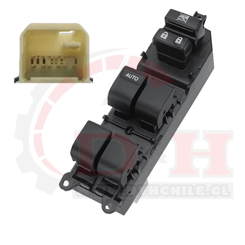 GENERICO - Botonera Principal Compatible Toyota Yaris Sedan 2014-2018